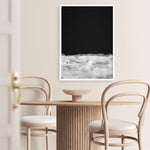 Shop Mono Horizon Art Print a painted abstract themed wall art print from The Print Emporium wall artwork collection - Buy Australian made fine art painting style poster and framed prints for the home and your interior decor room, TPE-DH-355-AP