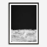 Shop Mono Horizon Art Print a painted abstract themed wall art print from The Print Emporium wall artwork collection - Buy Australian made fine art painting style poster and framed prints for the home and your interior decor room, TPE-DH-355-AP