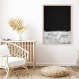 Shop Mono Horizon Art Print a painted abstract themed wall art print from The Print Emporium wall artwork collection - Buy Australian made fine art painting style poster and framed prints for the home and your interior decor room, TPE-DH-355-AP