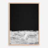 Shop Mono Horizon Art Print a painted abstract themed wall art print from The Print Emporium wall artwork collection - Buy Australian made fine art painting style poster and framed prints for the home and your interior decor room, TPE-DH-355-AP