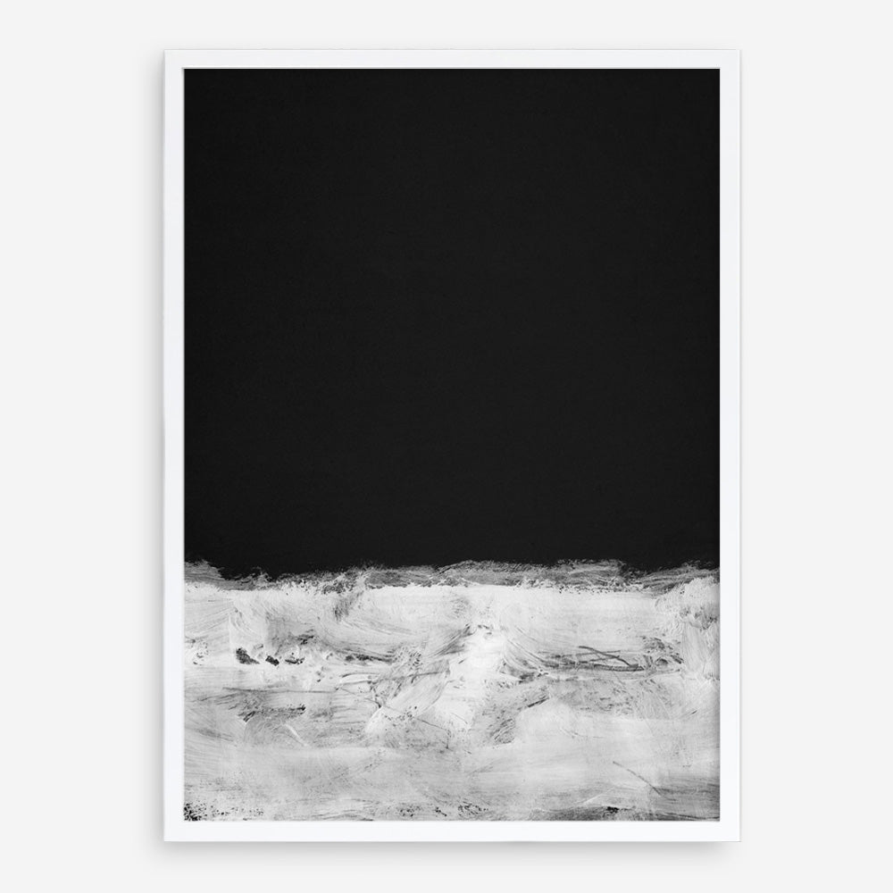 Shop Mono Horizon Art Print a painted abstract themed wall art print from The Print Emporium wall artwork collection - Buy Australian made fine art painting style poster and framed prints for the home and your interior decor room, TPE-DH-355-AP