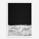 Shop Mono Horizon Art Print a painted abstract themed wall art print from The Print Emporium wall artwork collection - Buy Australian made fine art painting style poster and framed prints for the home and your interior decor room, TPE-DH-355-AP
