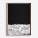 Shop Mono Horizon Canvas Print a painted abstract themed framed canvas wall art print from The Print Emporium artwork collection - Buy Australian made fine art painting style stretched canvas prints for the home and your interior decor space, TPE-DH-355-CA-35X46-NF