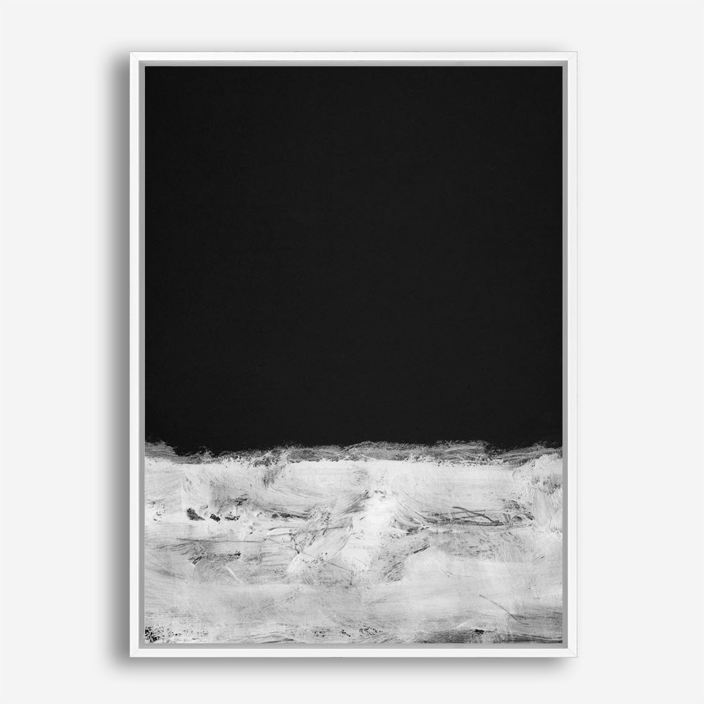 Shop Mono Horizon Canvas Print a painted abstract themed framed canvas wall art print from The Print Emporium artwork collection - Buy Australian made fine art painting style stretched canvas prints for the home and your interior decor space, TPE-DH-355-CA-35X46-NF