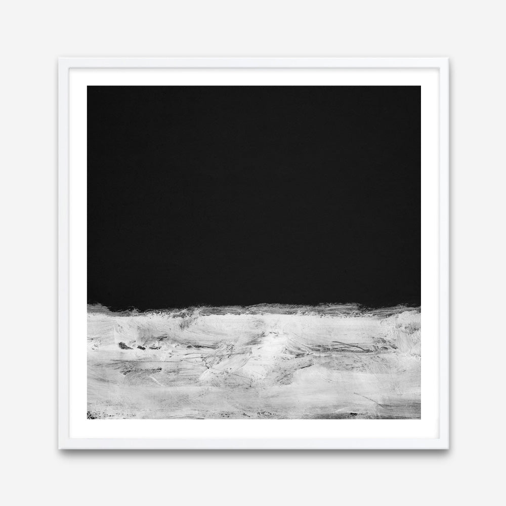 Shop Mono Horizon (Square) Art Print a painted abstract themed wall art print from The Print Emporium wall artwork collection - Buy Australian made fine art painting style poster and framed prints for the home and your interior decor room, TPE-DH-166-AP