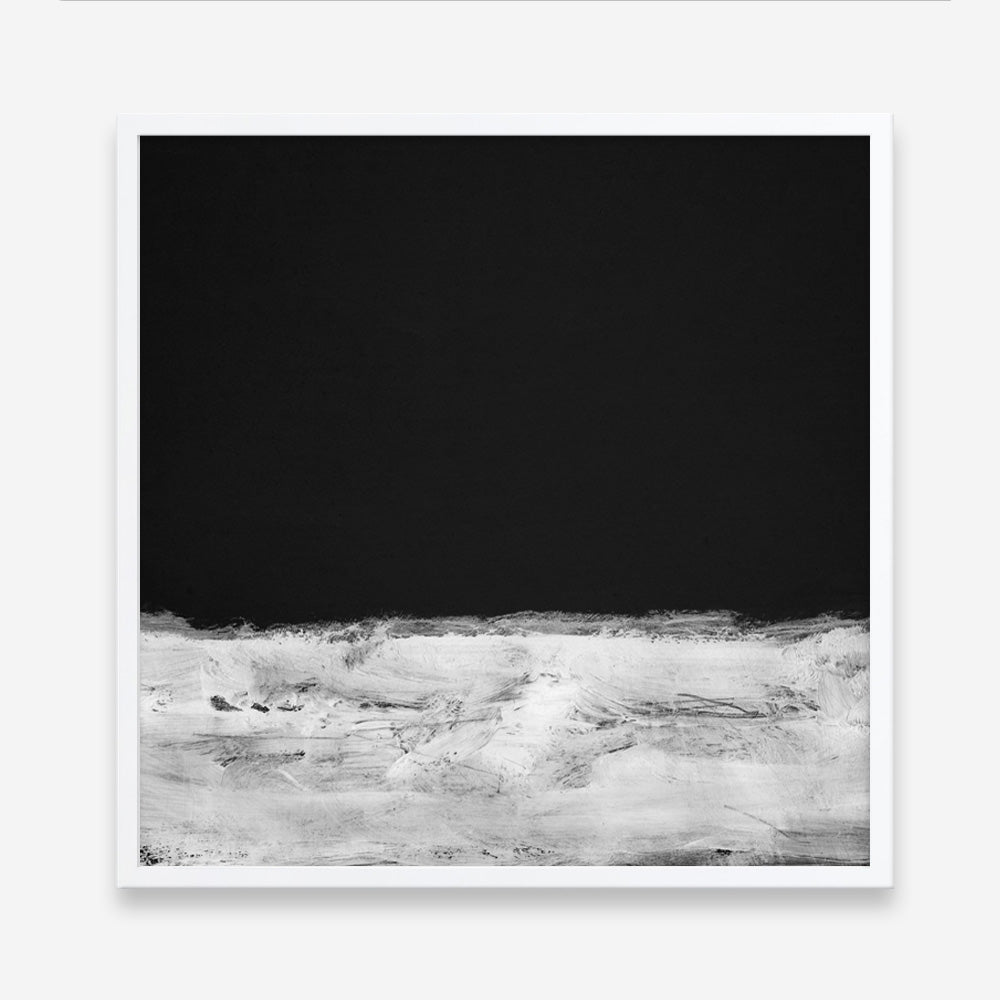 Shop Mono Horizon (Square) Art Print a painted abstract themed wall art print from The Print Emporium wall artwork collection - Buy Australian made fine art painting style poster and framed prints for the home and your interior decor room, TPE-DH-166-AP