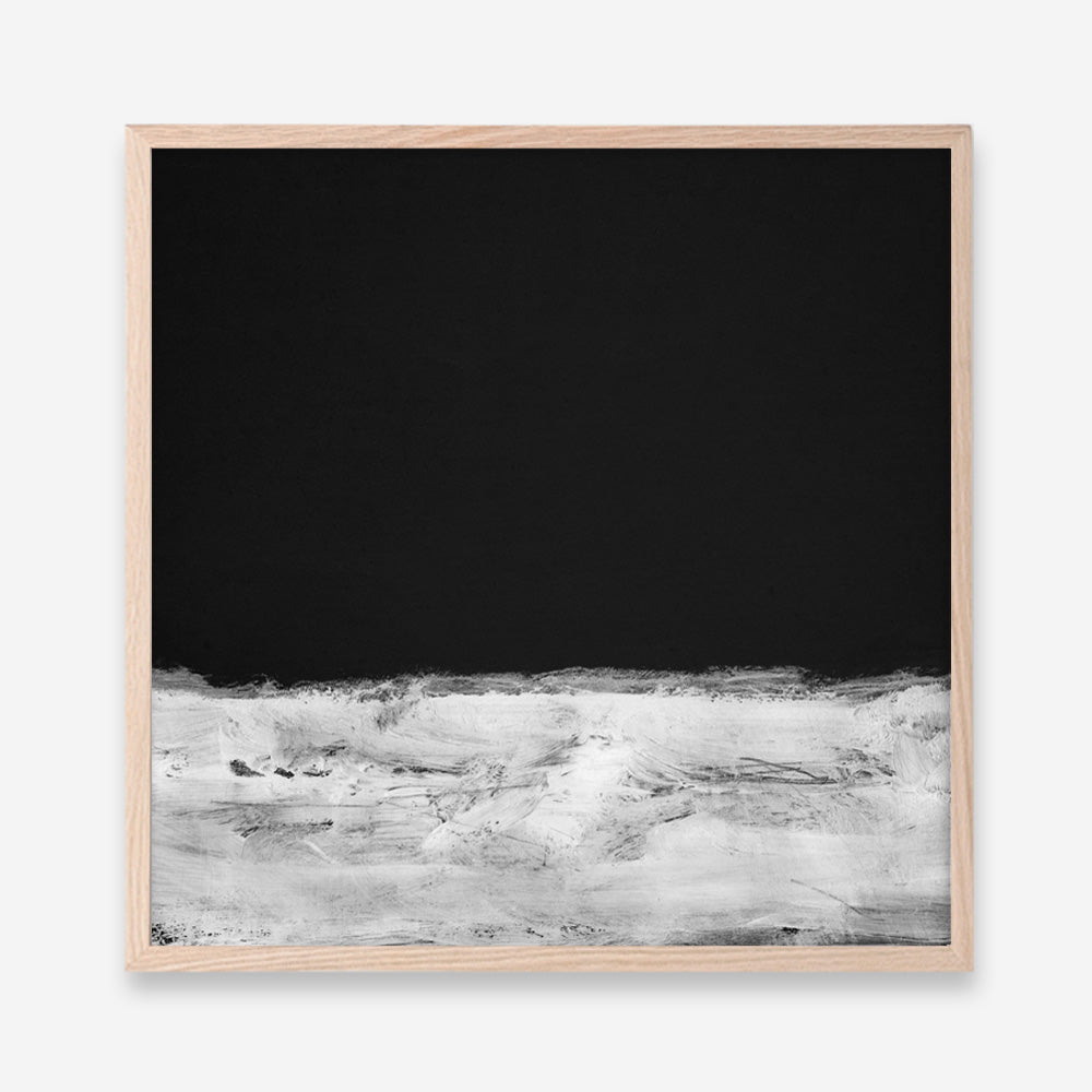 Shop Mono Horizon (Square) Art Print a painted abstract themed wall art print from The Print Emporium wall artwork collection - Buy Australian made fine art painting style poster and framed prints for the home and your interior decor room, TPE-DH-166-AP