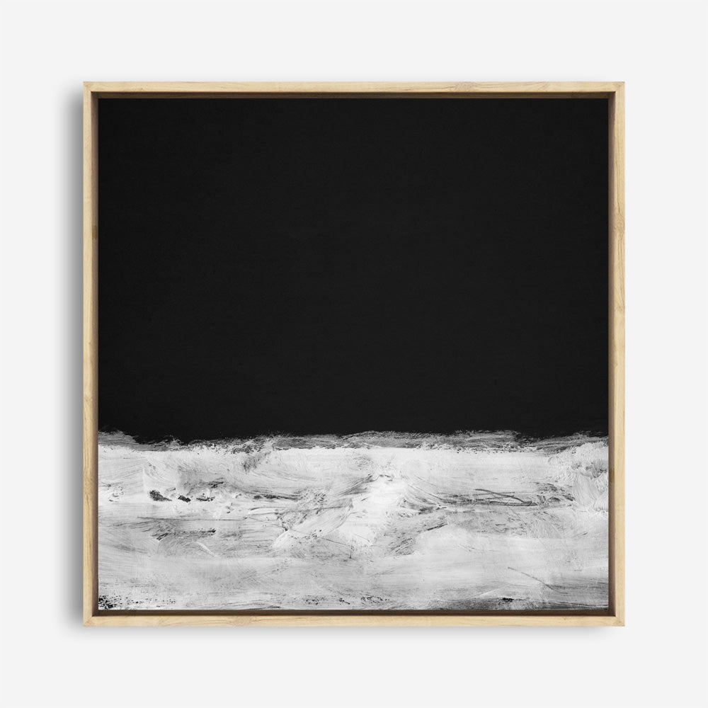 Shop Mono Horizon (Square) Canvas Print a painted abstract themed framed canvas wall art print from The Print Emporium artwork collection - Buy Australian made fine art painting style stretched canvas prints for the home and your interior decor space, TPE-DH-166-CA-40X40-NF