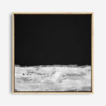 Shop Mono Horizon (Square) Canvas Print a painted abstract themed framed canvas wall art print from The Print Emporium artwork collection - Buy Australian made fine art painting style stretched canvas prints for the home and your interior decor space, TPE-DH-166-CA-40X40-NF