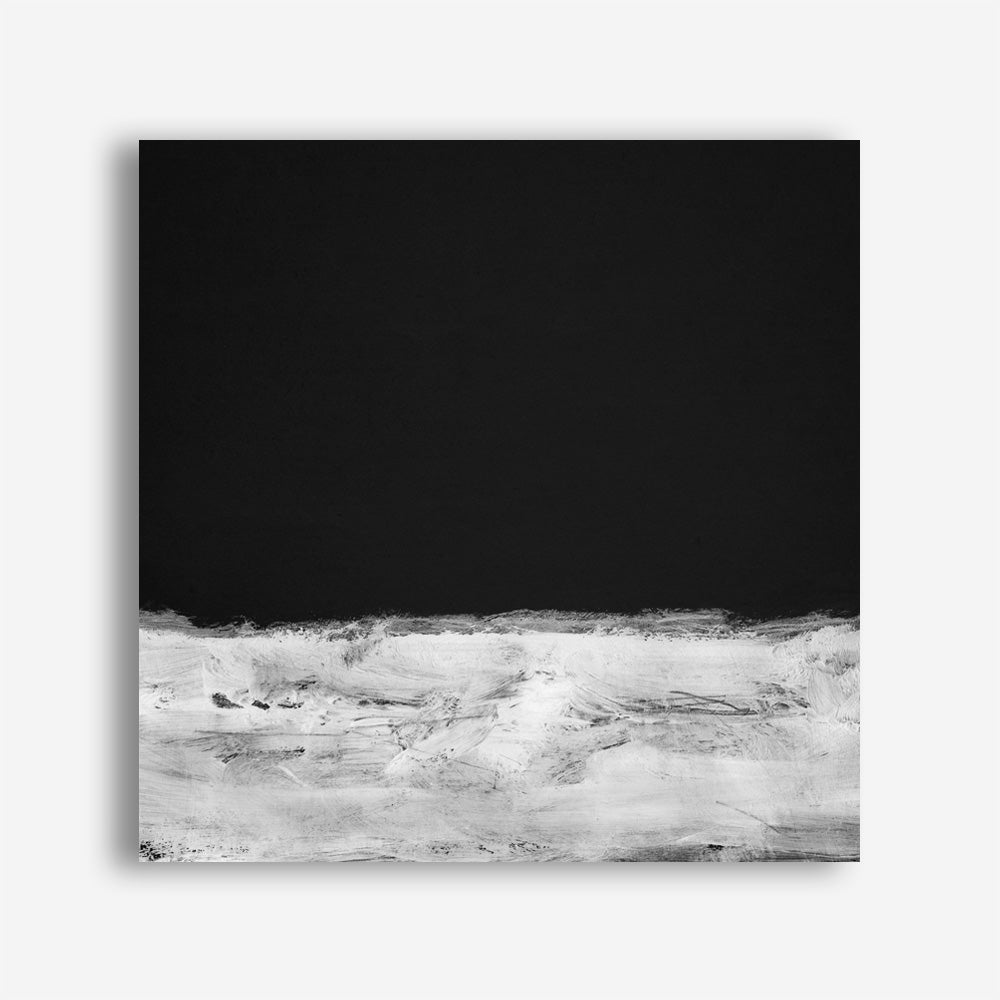 Shop Mono Horizon (Square) Canvas Print a painted abstract themed framed canvas wall art print from The Print Emporium artwork collection - Buy Australian made fine art painting style stretched canvas prints for the home and your interior decor space, TPE-DH-166-CA-40X40-NF