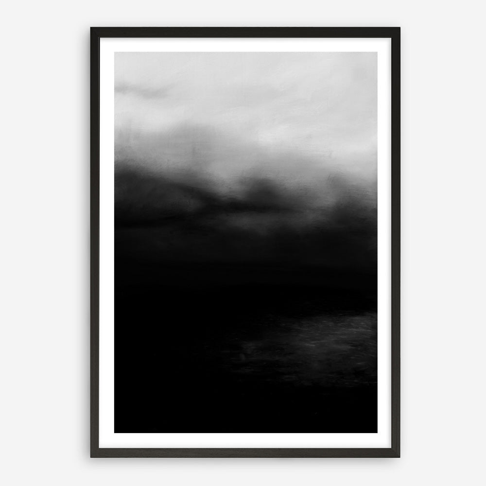 Shop Monochrome Horizon Art Print a painted style wall art print from The Print Emporium wall artwork collection - Buy Australian made fine art painting style poster and framed prints for the home and your interior decor room, TPE-484-AP