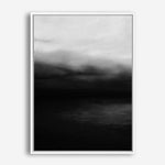 Shop Monochrome Horizon Canvas Print a painted style framed canvas wall art print from The Print Emporium artwork collection - Buy Australian made fine art painting style stretched canvas prints for the home and your interior decor space, TPE-484-CA-35X46-NF