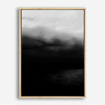 Shop Monochrome Horizon Canvas Print a painted style framed canvas wall art print from The Print Emporium artwork collection - Buy Australian made fine art painting style stretched canvas prints for the home and your interior decor space, TPE-484-CA-35X46-NF