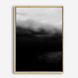 Shop Monochrome Horizon Canvas Print a painted style framed canvas wall art print from The Print Emporium artwork collection - Buy Australian made fine art painting style stretched canvas prints for the home and your interior decor space, TPE-484-CA-35X46-NF