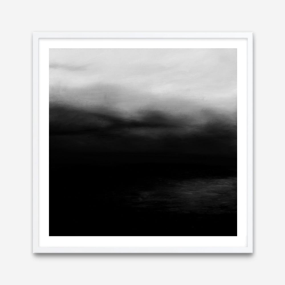 Shop Monochrome Horizon (Square) Art Print a painted style wall art print from The Print Emporium wall artwork collection - Buy Australian made fine art painting style poster and framed prints for the home and your interior decor room, TPE-483-AP