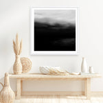 Shop Monochrome Horizon (Square) Art Print a painted style wall art print from The Print Emporium wall artwork collection - Buy Australian made fine art painting style poster and framed prints for the home and your interior decor room, TPE-483-AP