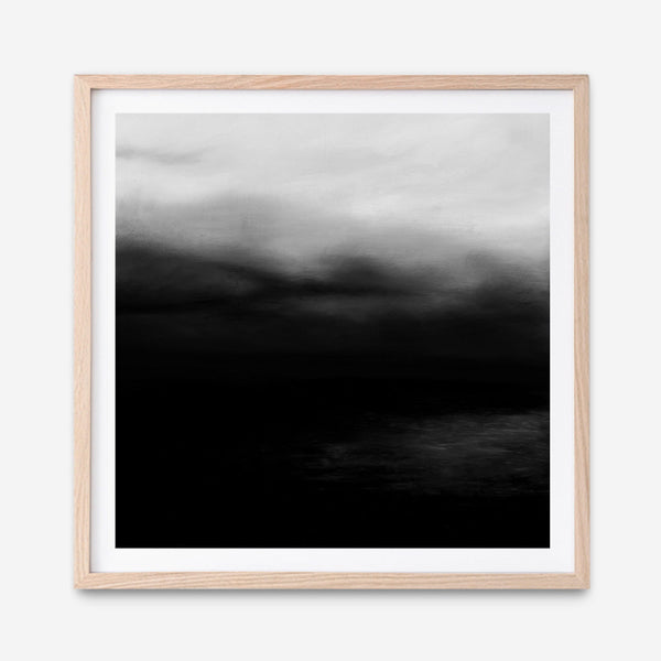 Shop Monochrome Horizon (Square) Art Print a painted style wall art print from The Print Emporium wall artwork collection - Buy Australian made fine art painting style poster and framed prints for the home and your interior decor room, TPE-483-AP