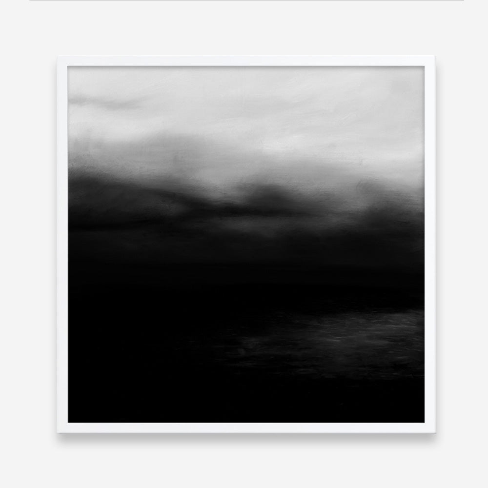 Shop Monochrome Horizon (Square) Art Print a painted style wall art print from The Print Emporium wall artwork collection - Buy Australian made fine art painting style poster and framed prints for the home and your interior decor room, TPE-483-AP
