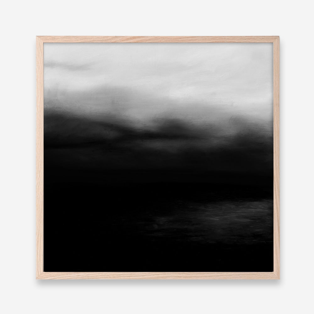 Shop Monochrome Horizon (Square) Art Print a painted style wall art print from The Print Emporium wall artwork collection - Buy Australian made fine art painting style poster and framed prints for the home and your interior decor room, TPE-483-AP