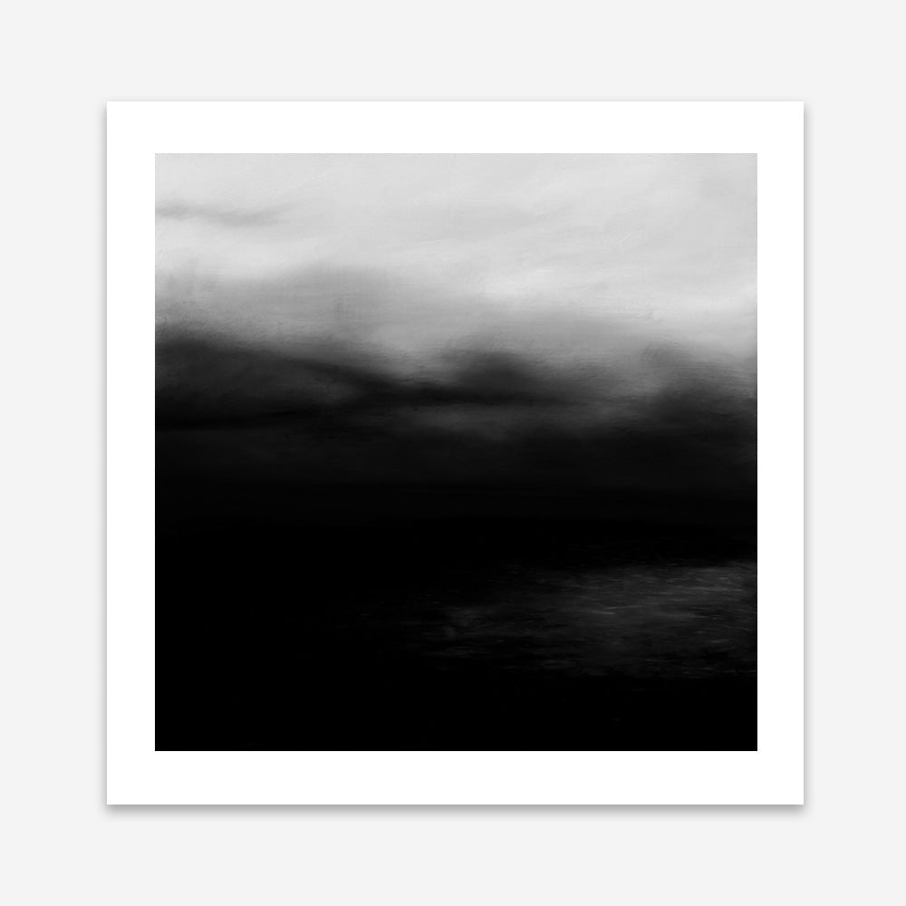 Shop Monochrome Horizon (Square) Art Print a painted style wall art print from The Print Emporium wall artwork collection - Buy Australian made fine art painting style poster and framed prints for the home and your interior decor room, TPE-483-AP