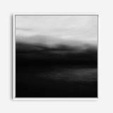 Shop Monochrome Horizon (Square) Canvas Print a painted style framed canvas wall art print from The Print Emporium artwork collection - Buy Australian made fine art painting style stretched canvas prints for the home and your interior decor space, TPE-483-CA-40X40-NF