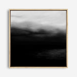 Shop Monochrome Horizon (Square) Canvas Print a painted style framed canvas wall art print from The Print Emporium artwork collection - Buy Australian made fine art painting style stretched canvas prints for the home and your interior decor space, TPE-483-CA-40X40-NF