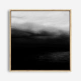 Shop Monochrome Horizon (Square) Canvas Print a painted style framed canvas wall art print from The Print Emporium artwork collection - Buy Australian made fine art painting style stretched canvas prints for the home and your interior decor space, TPE-483-CA-40X40-NF