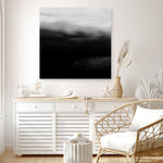 Shop Monochrome Horizon (Square) Canvas Print a painted style framed canvas wall art print from The Print Emporium artwork collection - Buy Australian made fine art painting style stretched canvas prints for the home and your interior decor space, TPE-483-CA-40X40-NF