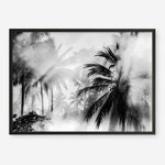 Shop Monochrome Palms Photo Art Print a coastal themed photography wall art print from The Print Emporium wall artwork collection - Buy Australian made fine art poster and framed prints for the home and your interior decor, TPE-544-AP
