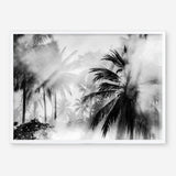Shop Monochrome Palms Photo Art Print a coastal themed photography wall art print from The Print Emporium wall artwork collection - Buy Australian made fine art poster and framed prints for the home and your interior decor, TPE-544-AP