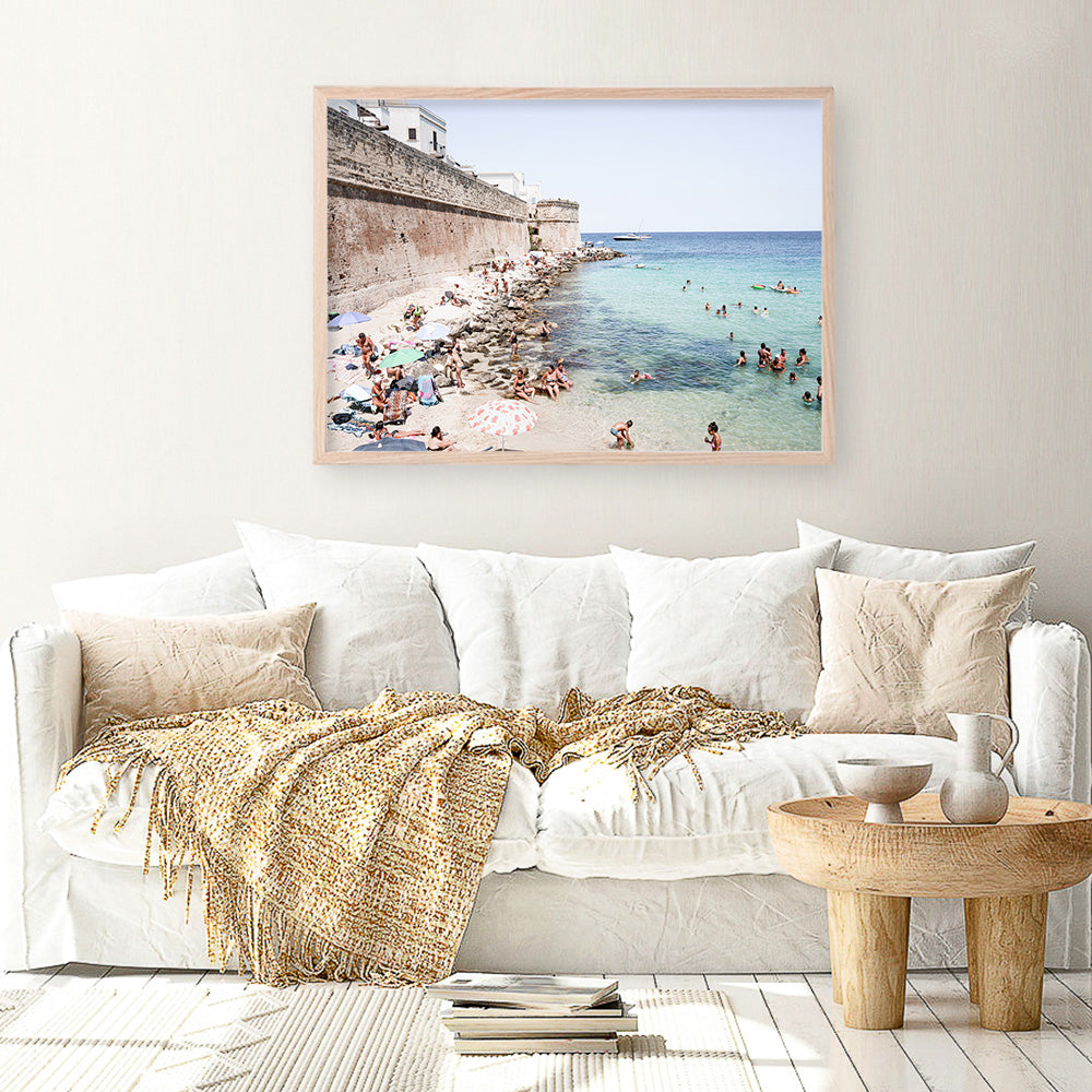 Shop Monopoli I Photo Art Print a coastal themed photography wall art print from The Print Emporium wall artwork collection - Buy Australian made fine art poster and framed prints for the home and your interior decor, TPE-1220-AP