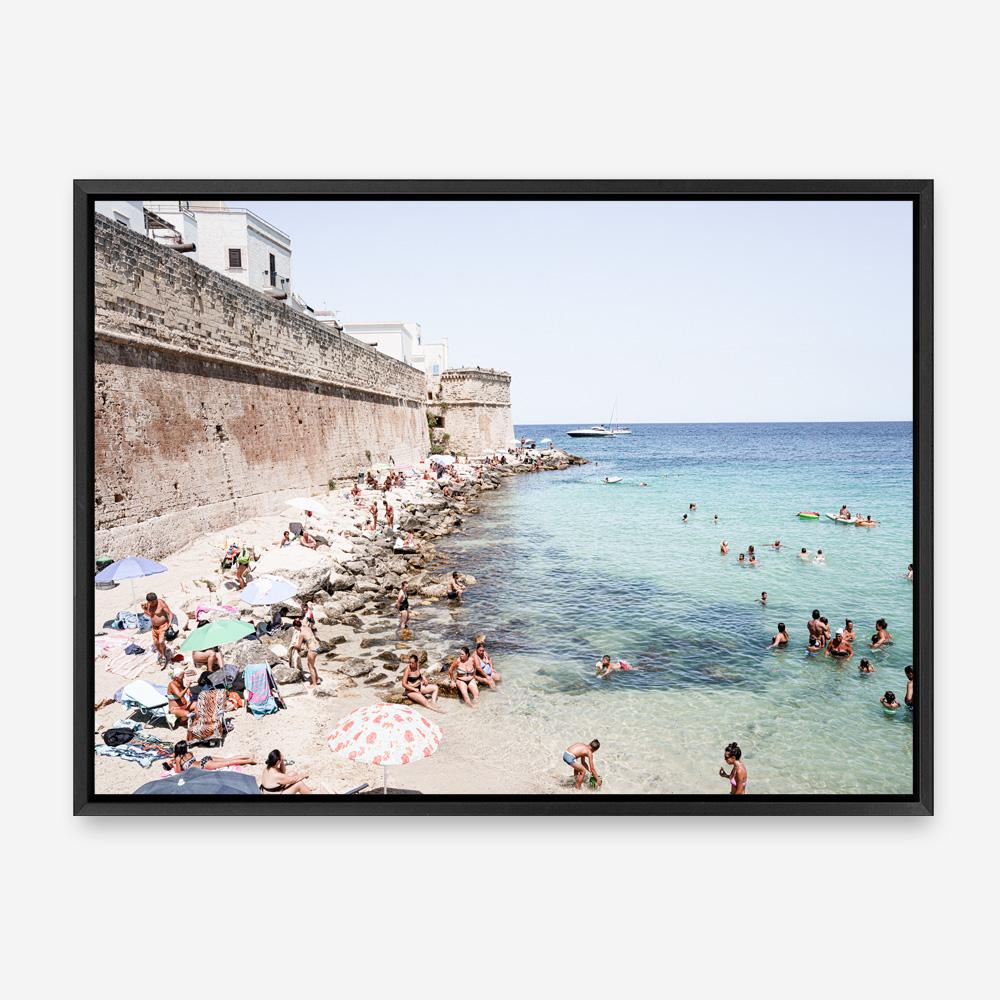Shop Monopoli I Photo Canvas Print a coastal themed photography framed stretched canvas print from The Print Emporium wall artwork collection - Buy Australian made prints for the home and your interior decor space, TPE-1220-CA-35X46-NF