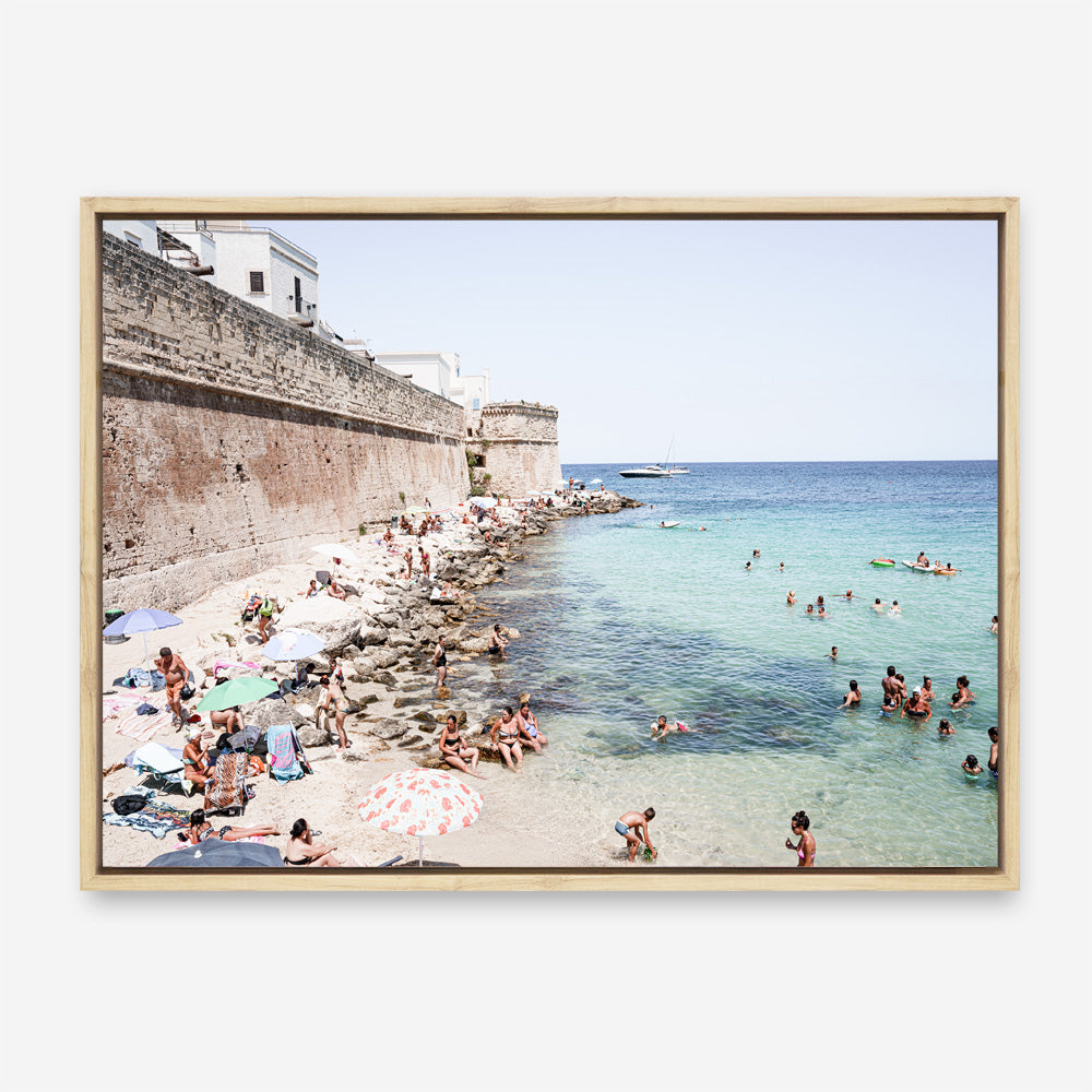 Shop Monopoli I Photo Canvas Print a coastal themed photography framed stretched canvas print from The Print Emporium wall artwork collection - Buy Australian made prints for the home and your interior decor space, TPE-1220-CA-35X46-NF