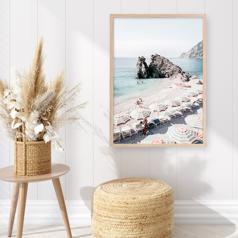 Shop Monterosso Italy II Photo Art Print a coastal themed photography wall art print from The Print Emporium wall artwork collection - Buy Australian made fine art poster and framed prints for the home and your interior decor, TPE-1201-AP