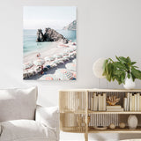 Shop Monterosso Italy II Photo Canvas Print a coastal themed photography framed stretched canvas print from The Print Emporium wall artwork collection - Buy Australian made prints for the home and your interior decor space, TPE-1201-CA-35X46-NF