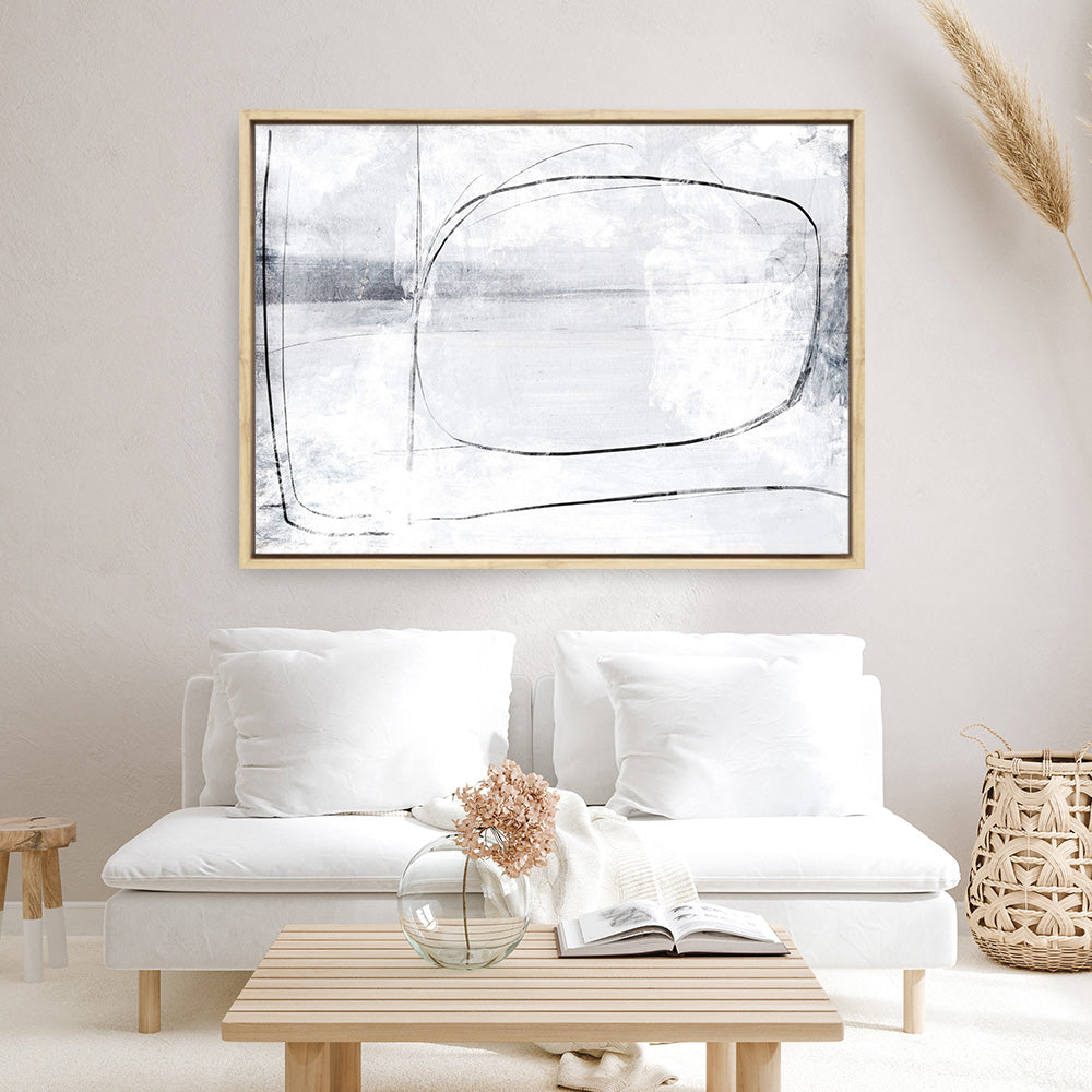 Shop Mood Canvas Print a painted abstract themed framed canvas wall art print from The Print Emporium artwork collection - Buy Australian made fine art painting style stretched canvas prints for the home and your interior decor space, TPE-DH-133-CA-35X46-NF