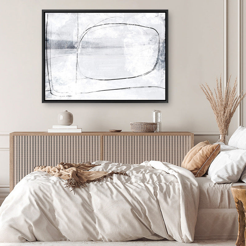 Shop Mood Canvas Print a painted abstract themed framed canvas wall art print from The Print Emporium artwork collection - Buy Australian made fine art painting style stretched canvas prints for the home and your interior decor space, TPE-DH-133-CA-35X46-NF