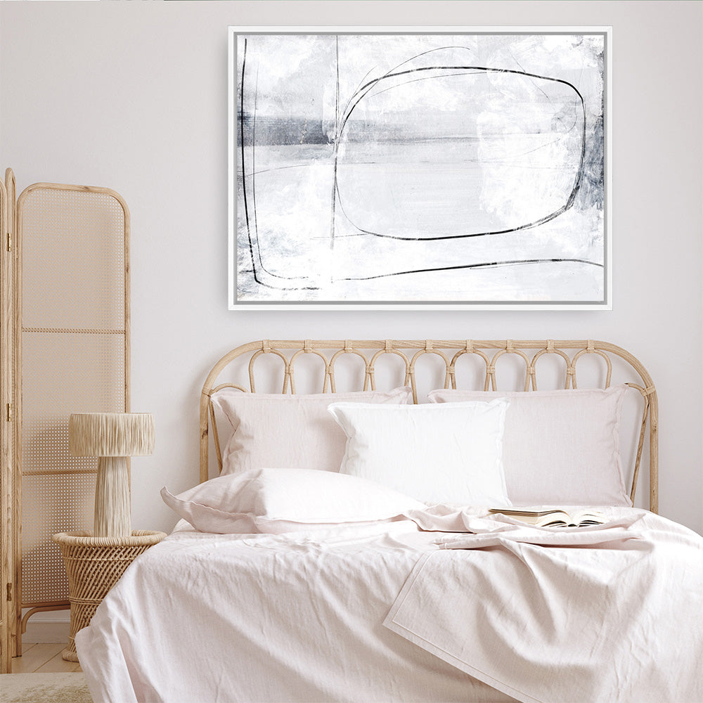 Shop Mood Canvas Print a painted abstract themed framed canvas wall art print from The Print Emporium artwork collection - Buy Australian made fine art painting style stretched canvas prints for the home and your interior decor space, TPE-DH-133-CA-35X46-NF