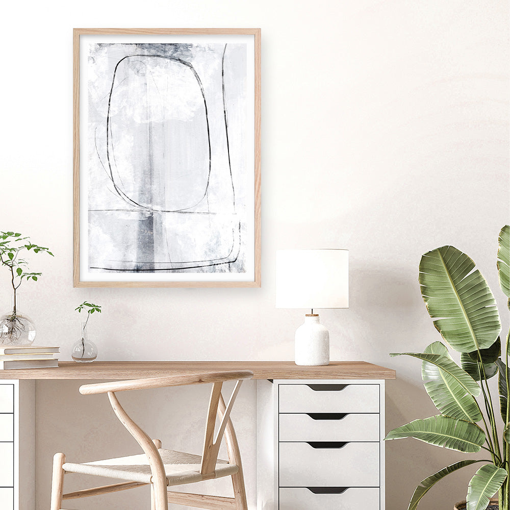 Shop Mood II Art Print a painted abstract themed wall art print from The Print Emporium wall artwork collection - Buy Australian made fine art painting style poster and framed prints for the home and your interior decor room, TPE-DH-194-AP