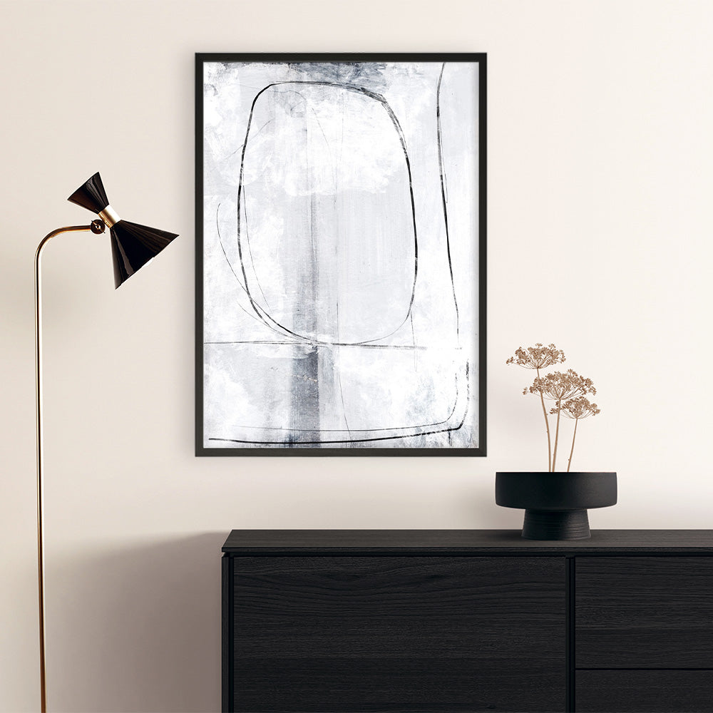 Shop Mood II Art Print a painted abstract themed wall art print from The Print Emporium wall artwork collection - Buy Australian made fine art painting style poster and framed prints for the home and your interior decor room, TPE-DH-194-AP