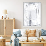 Shop Mood II Canvas Print a painted abstract themed framed canvas wall art print from The Print Emporium artwork collection - Buy Australian made fine art painting style stretched canvas prints for the home and your interior decor space, TPE-DH-194-CA-35X46-NF