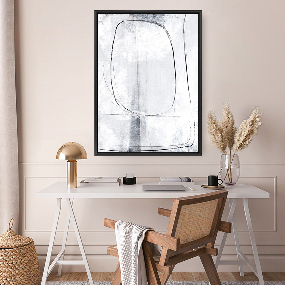 Shop Mood II Canvas Print a painted abstract themed framed canvas wall art print from The Print Emporium artwork collection - Buy Australian made fine art painting style stretched canvas prints for the home and your interior decor space, TPE-DH-194-CA-35X46-NF