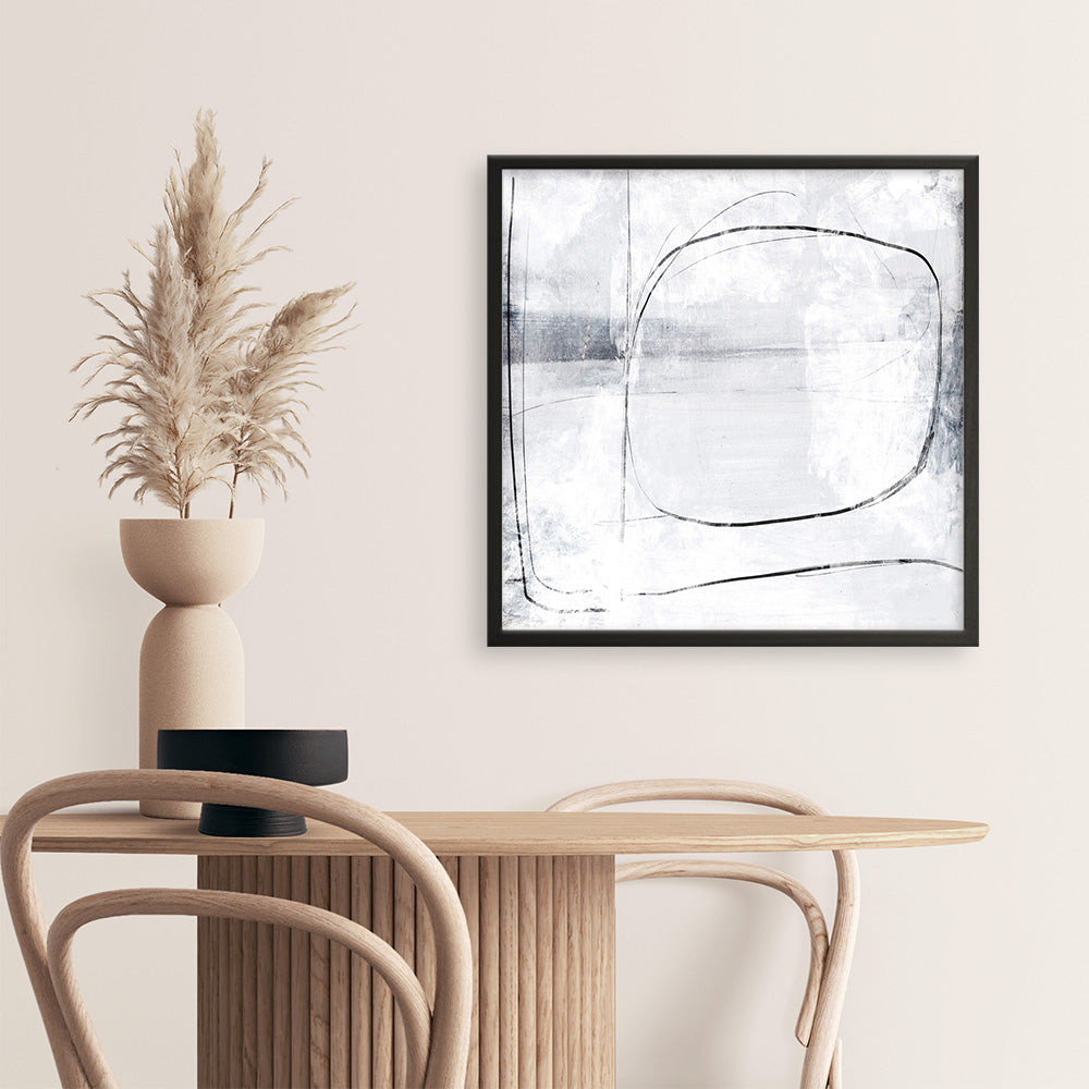 Shop Mood (Square) Art Print a painted abstract themed wall art print from The Print Emporium wall artwork collection - Buy Australian made fine art painting style poster and framed prints for the home and your interior decor room, TPE-DH-217-AP