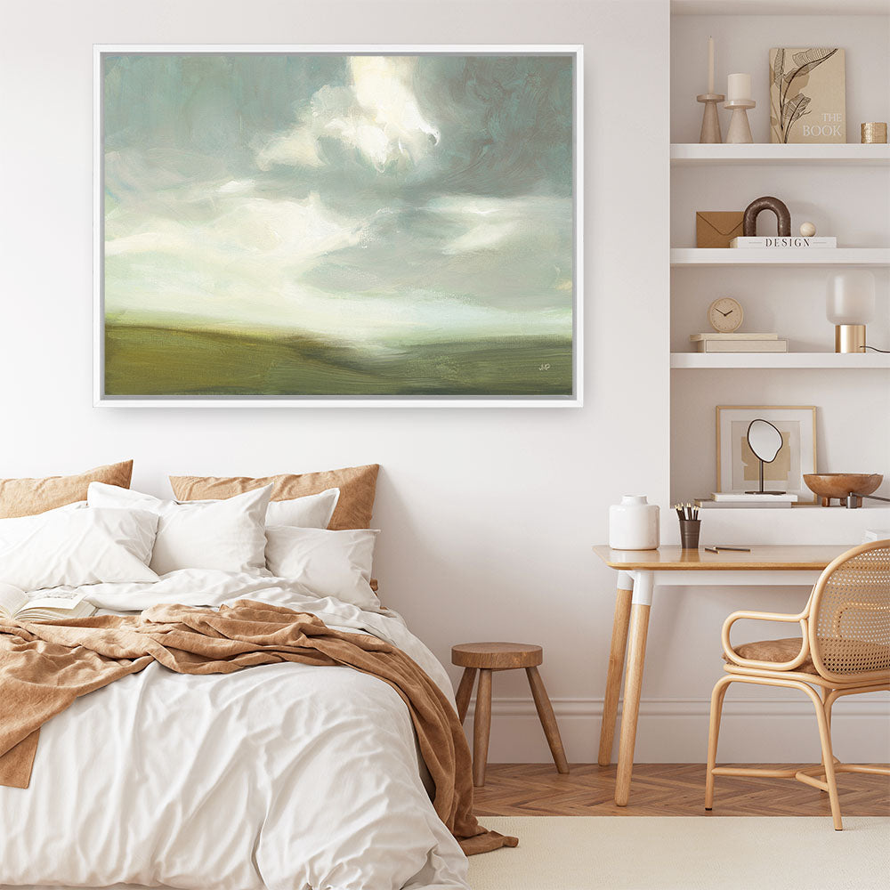 Shop Moorland Canvas Print a painted abstract themed framed canvas wall art print from The Print Emporium artwork collection - Buy Australian made fine art painting style stretched canvas prints for the home and your interior decor space, TPE-WA-74321-CA-35X46-NF