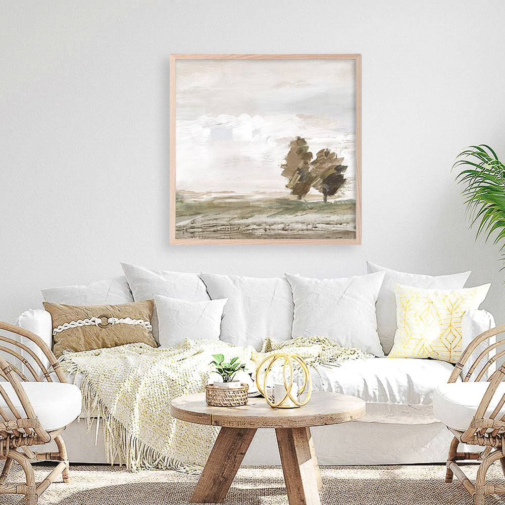 Shop Morning Crisp I (Square) Art Print a painted abstract themed wall art print from The Print Emporium wall artwork collection - Buy Australian made fine art painting style poster and framed prints for the home and your interior decor room, TPE-PC-LE201-AP