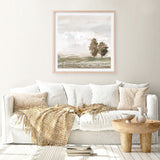 Shop Morning Crisp I (Square) Art Print a painted abstract themed wall art print from The Print Emporium wall artwork collection - Buy Australian made fine art painting style poster and framed prints for the home and your interior decor room, TPE-PC-LE201-AP