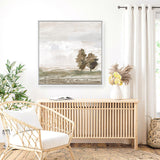 Shop Morning Crisp I (Square) Canvas Print a painted abstract themed framed canvas wall art print from The Print Emporium artwork collection - Buy Australian made fine art painting style stretched canvas prints for the home and your interior decor space, TPE-PC-LE201-CA-40X40-NF