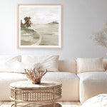 Shop Morning Crisp II (Square) Art Print a painted abstract themed wall art print from The Print Emporium wall artwork collection - Buy Australian made fine art painting style poster and framed prints for the home and your interior decor room, TPE-PC-LE202-AP