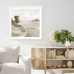 Shop Morning Crisp II (Square) Art Print a painted abstract themed wall art print from The Print Emporium wall artwork collection - Buy Australian made fine art painting style poster and framed prints for the home and your interior decor room, TPE-PC-LE202-AP