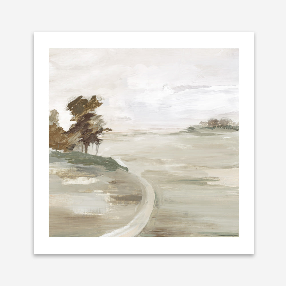 Shop Morning Crisp II (Square) Art Print a painted abstract themed wall art print from The Print Emporium wall artwork collection - Buy Australian made fine art painting style poster and framed prints for the home and your interior decor room, TPE-PC-LE202-AP